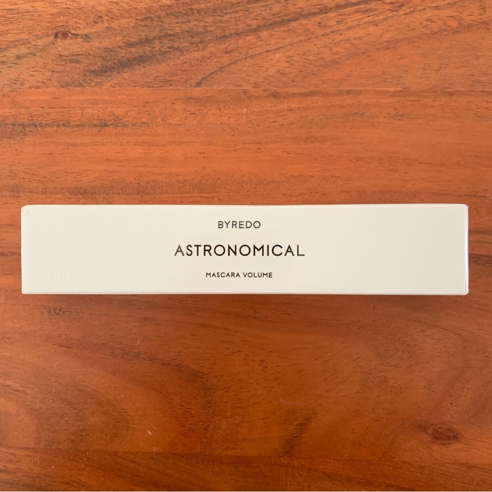 New Byredo Astronomical Mascara Volume Made in Italy Box 3065 SE10361 Stockholm